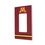 University of Minnesota Golden Gophers Stripe Hidden-Screw Light Switch Plate - Sports Gifts, Sports Memorabilia, Sports Collectibles, Fan Shop