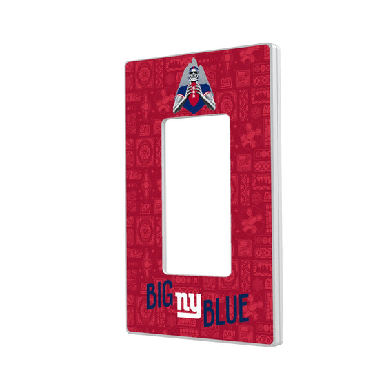 New York Giants 2024 Illustrated Limited Edition Hidden-Screw Light Switch Plate-1