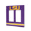 Louisiana State University Tigers Stripe Hidden-Screw Light Switch Plate - Sports Gifts, Sports Memorabilia, Sports Collectibles, Fan Shop