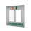 University of Miami Hurricanes Linen Hidden-Screw Light Switch Plate - Sports Gifts, Sports Memorabilia, Sports Collectibles, Fan Shop