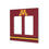 University of Minnesota Golden Gophers Stripe Hidden-Screw Light Switch Plate - Sports Gifts, Sports Memorabilia, Sports Collectibles, Fan Shop