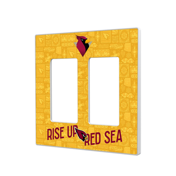 Arizona Cardinals 2024 Illustrated Limited Edition Hidden-Screw Light Switch Plate - Sports Gifts, Sports Memorabilia, Sports Collectibles, Fan Shop