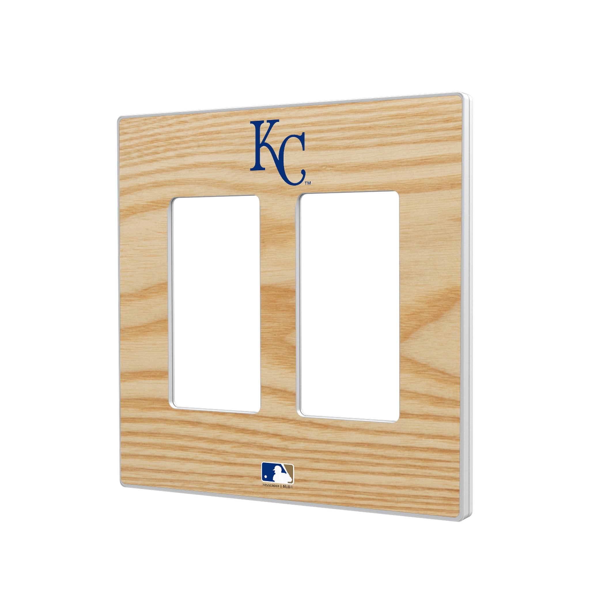 Kansas City Royals Baseball Bat Hidden-Screw Light Switch Plate - Sports Gifts, Sports Memorabilia, Sports Collectibles, Fan Shop