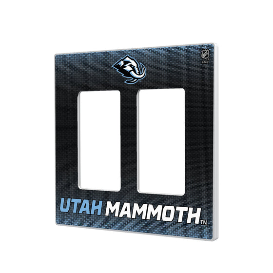 Utah Mammoth Linen Hidden-Screw Light Switch Plate - Sports Gifts, Sports Memorabilia, Sports Collectibles, Fan Shop