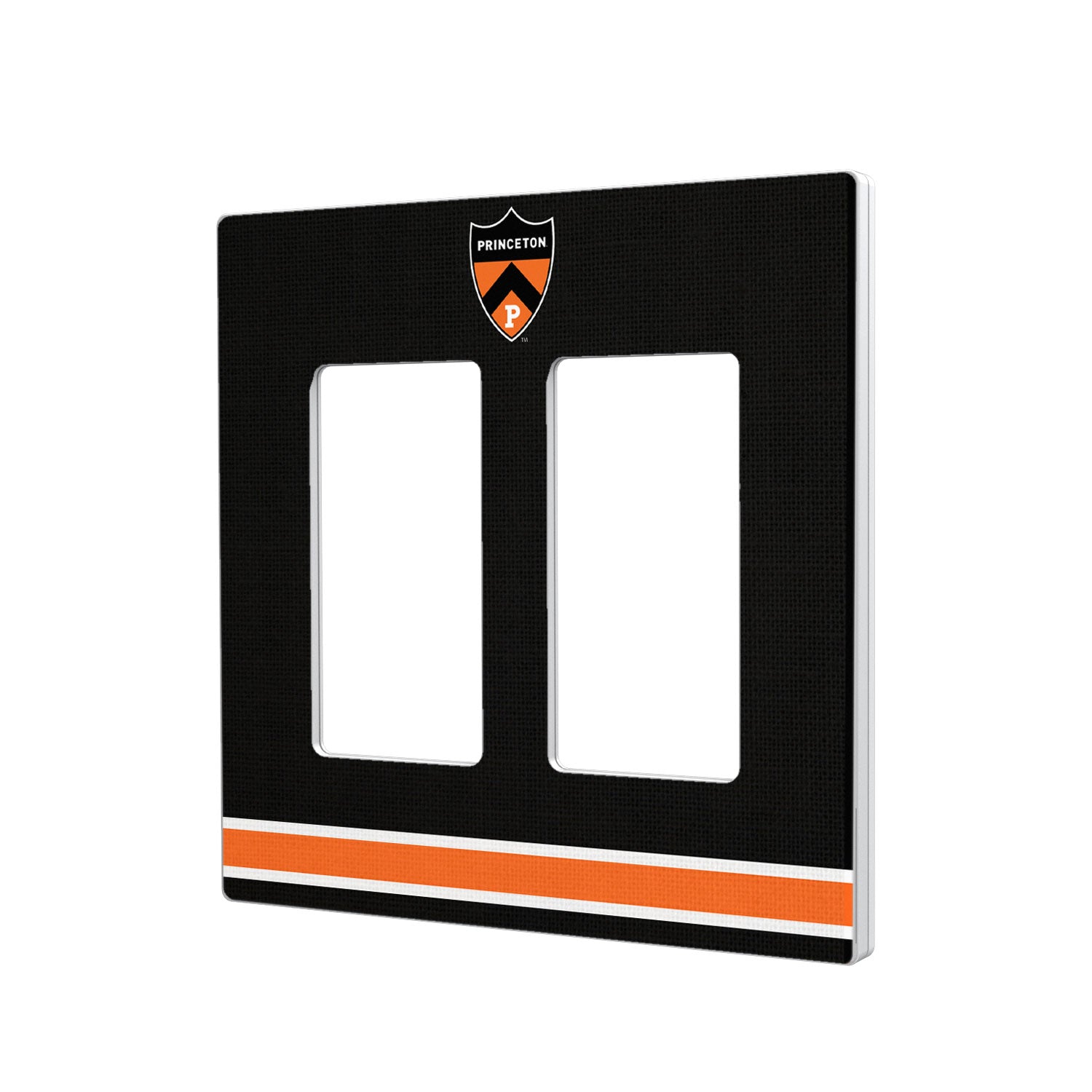Princeton Tigers Stripe Hidden-Screw Light Switch Plate - Sports Gifts, Sports Memorabilia, Sports Collectibles, Fan Shop