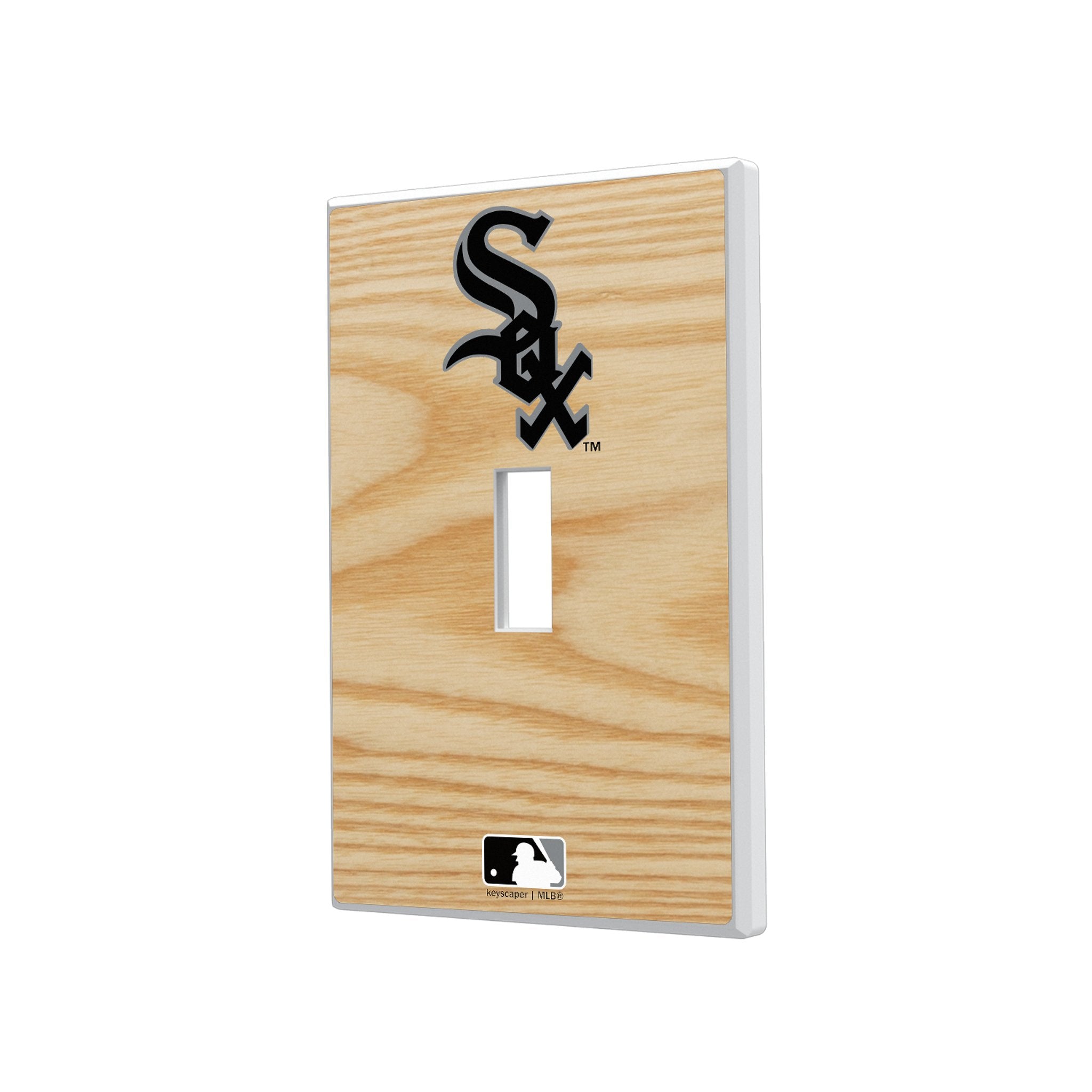 Chicago White Sox Baseball Bat Hidden-Screw Light Switch Plate - Sports Gifts, Sports Memorabilia, Sports Collectibles, Fan Shop