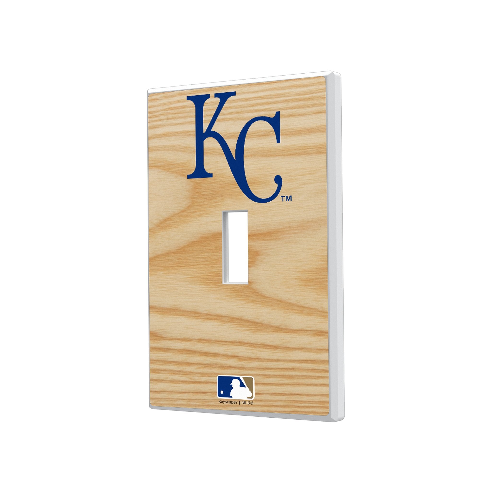 Kansas City Royals Baseball Bat Hidden-Screw Light Switch Plate - Sports Gifts, Sports Memorabilia, Sports Collectibles, Fan Shop