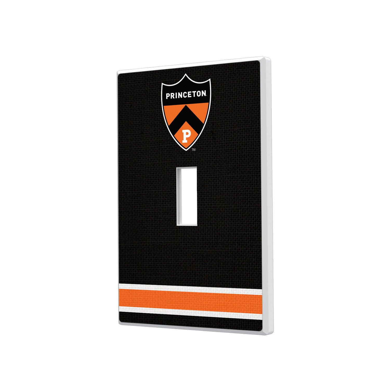 Princeton Tigers Stripe Hidden-Screw Light Switch Plate - Sports Gifts, Sports Memorabilia, Sports Collectibles, Fan Shop