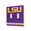 Louisiana State University Tigers Stripe Hidden-Screw Light Switch Plate - Sports Gifts, Sports Memorabilia, Sports Collectibles, Fan Shop