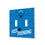 Carolina Panthers 2024 Illustrated Limited Edition Hidden-Screw Light Switch Plate - Sports Gifts, Sports Memorabilia, Sports Collectibles, Fan Shop