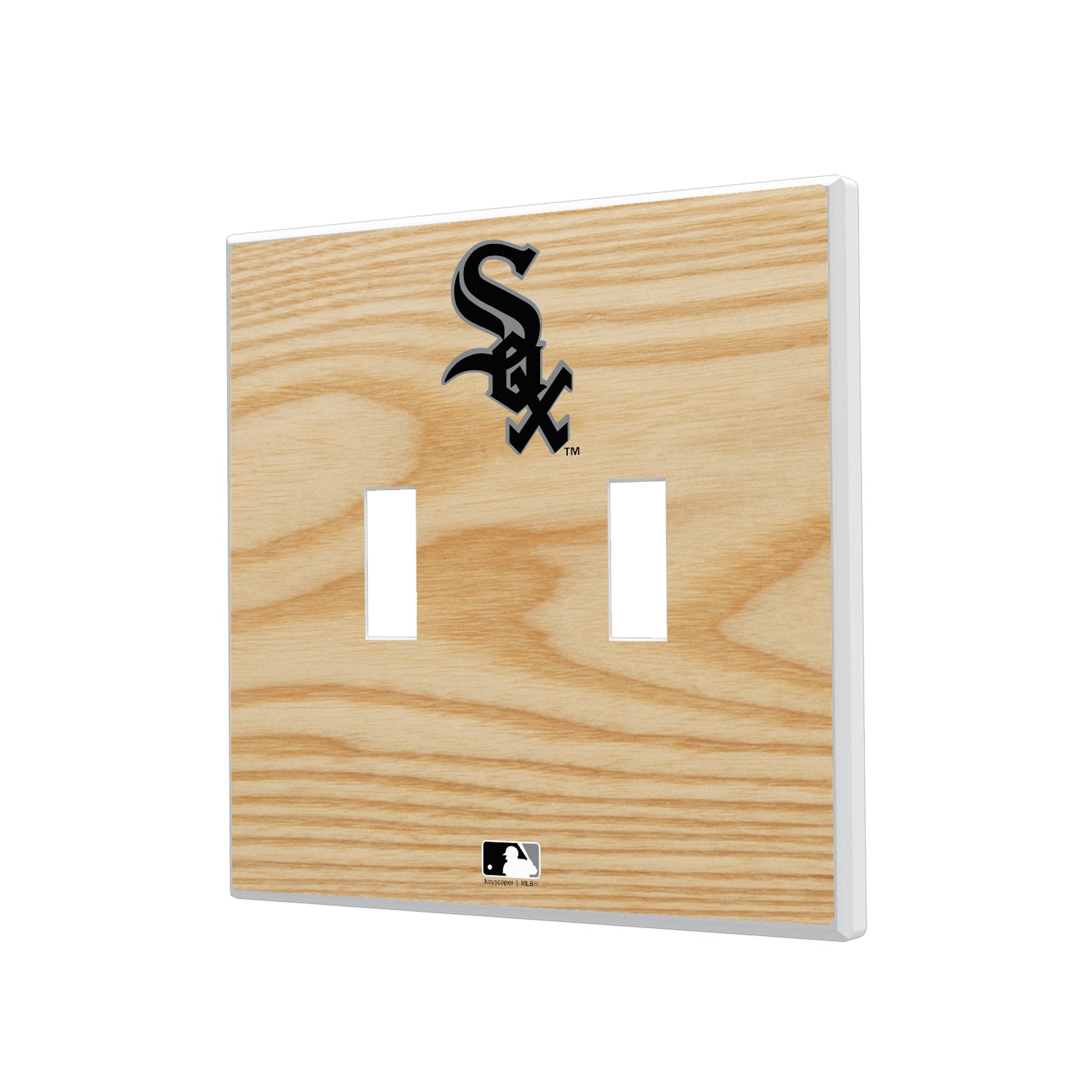 Chicago White Sox Baseball Bat Hidden-Screw Light Switch Plate - Sports Gifts, Sports Memorabilia, Sports Collectibles, Fan Shop