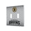 Boston Bruins Linen Hidden-Screw Light Switch Plate - Sports Gifts, Sports Memorabilia, Sports Collectibles, Fan Shop