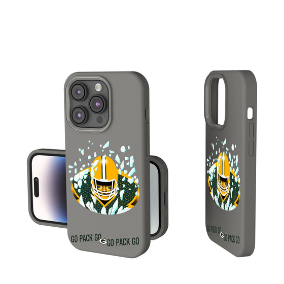 Green Bay Packers 2024 Illustrated Limited Edition Soft Touch Phone Case-0