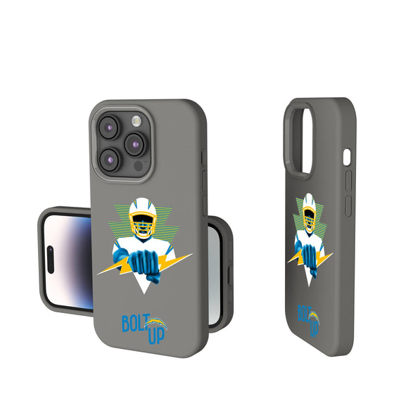 Los Angeles Chargers 2024 Illustrated Limited Edition Soft Touch Phone Case-0