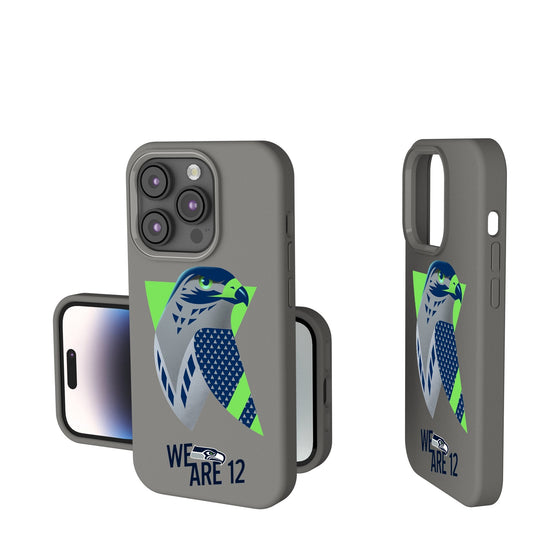 Seattle Seahawks 2024 Illustrated Limited Edition Soft Touch Phone Case-0