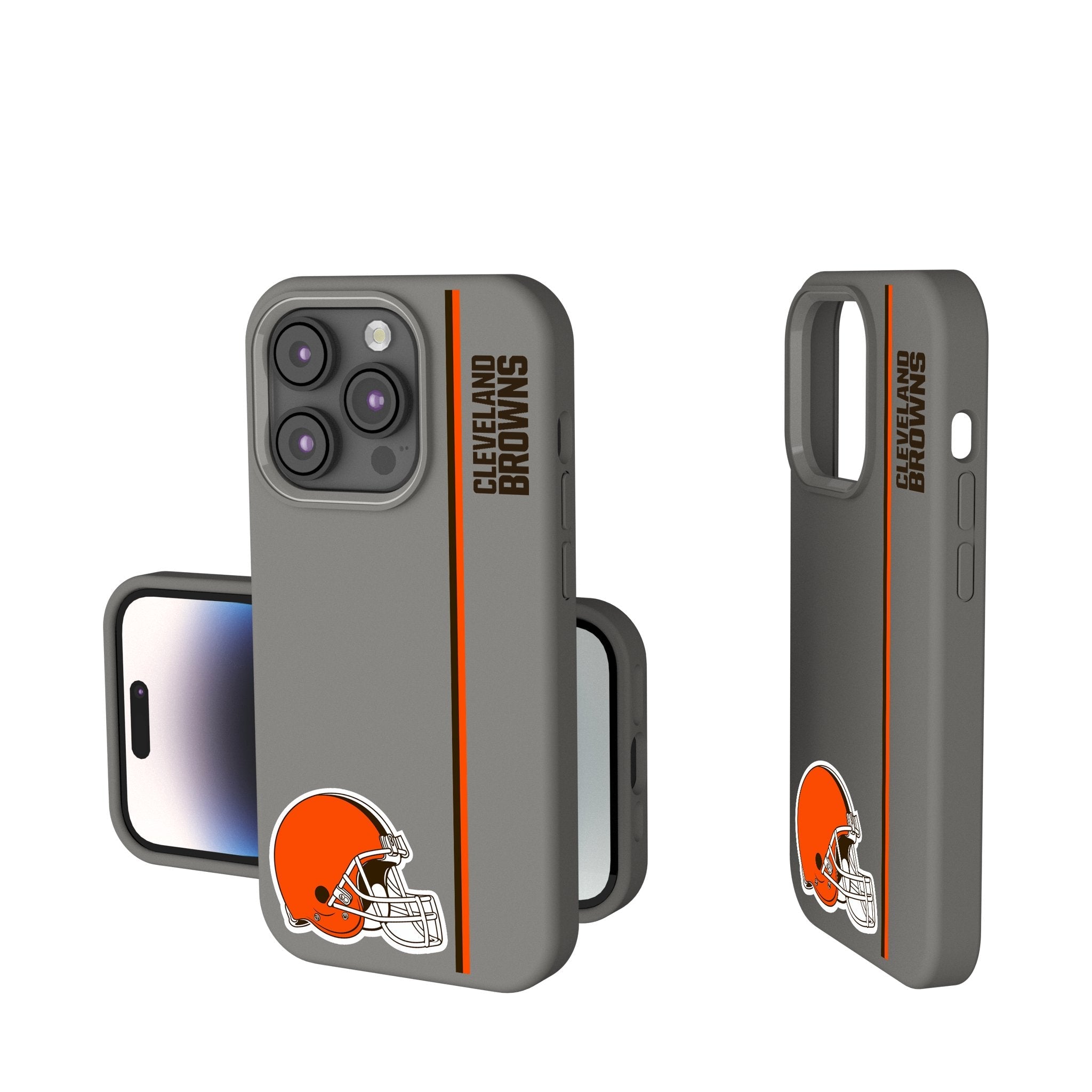 Cleveland Browns Sidebar Soft Touch Phone Case - Sports Gifts, Sports Memorabilia, Sports Collectibles, Fan Shop
