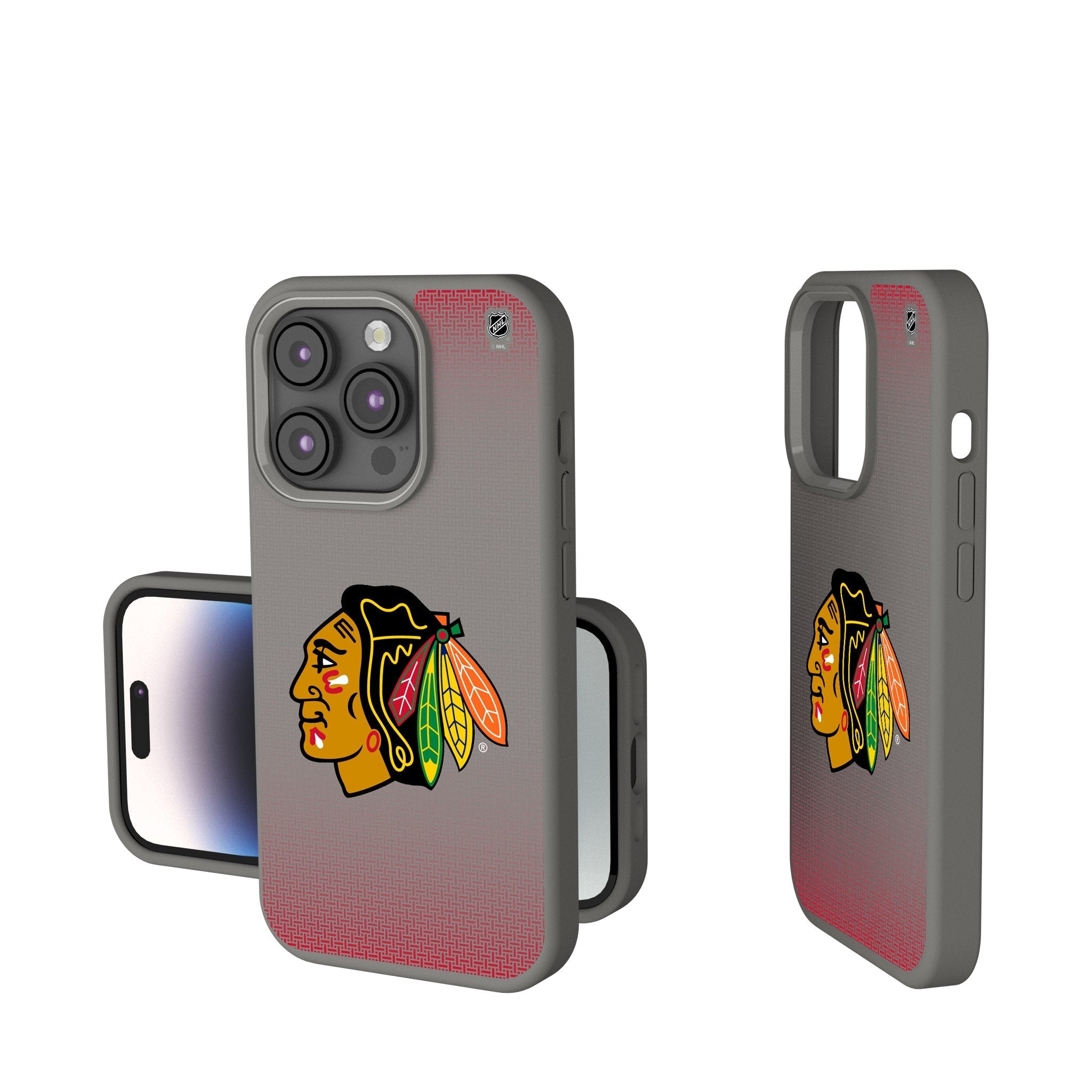 Chicago Blackhawks Linen Soft Touch Phone Case - Sports Gifts, Sports Memorabilia, Sports Collectibles, Fan Shop