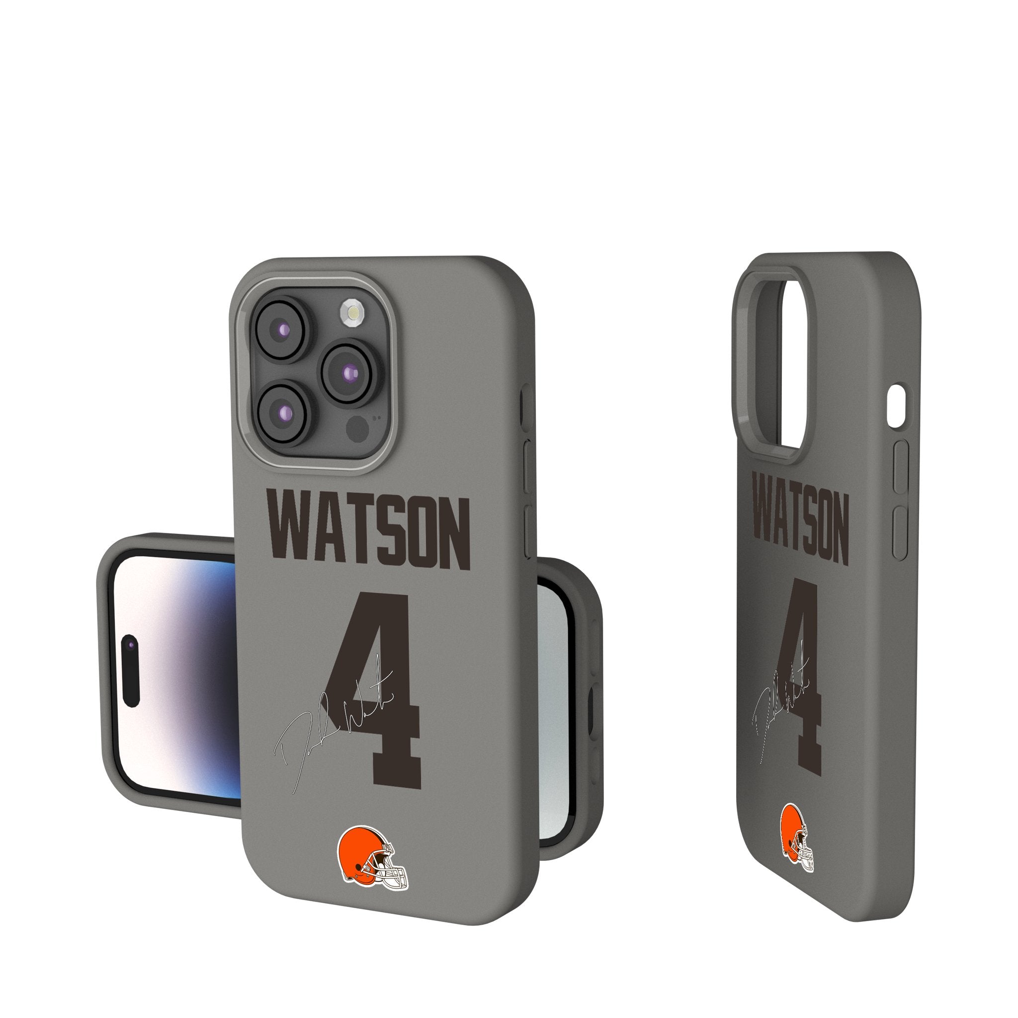 Deshaun Watson Cleveland Browns 4 Ready Soft Touch Phone Case - Sports Gifts, Sports Memorabilia, Sports Collectibles, Fan Shop