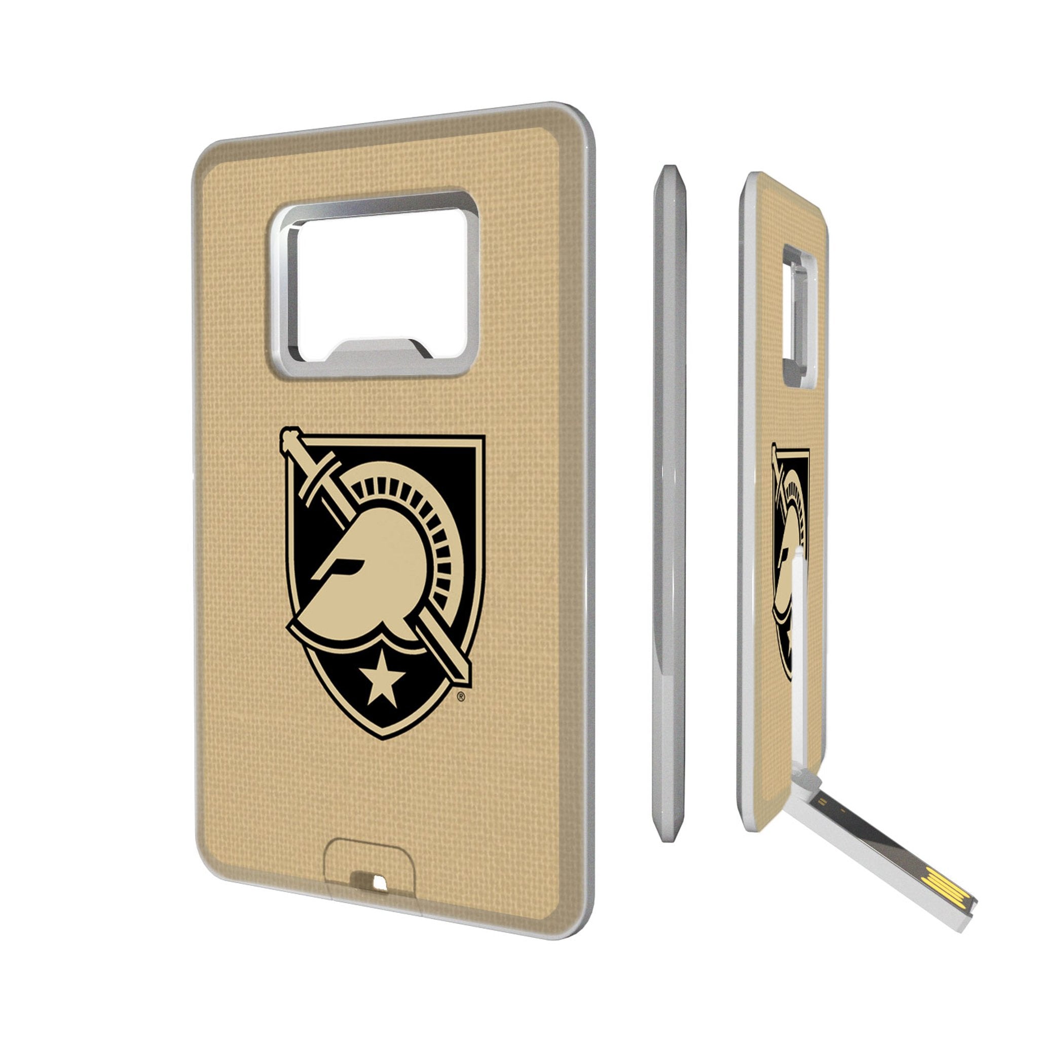 United States Military Academy Black Knights Solid Credit Card USB Drive with Bottle Opener 32GB - Sports Gifts, Sports Memorabilia, Sports Collectibles, Fan Shop