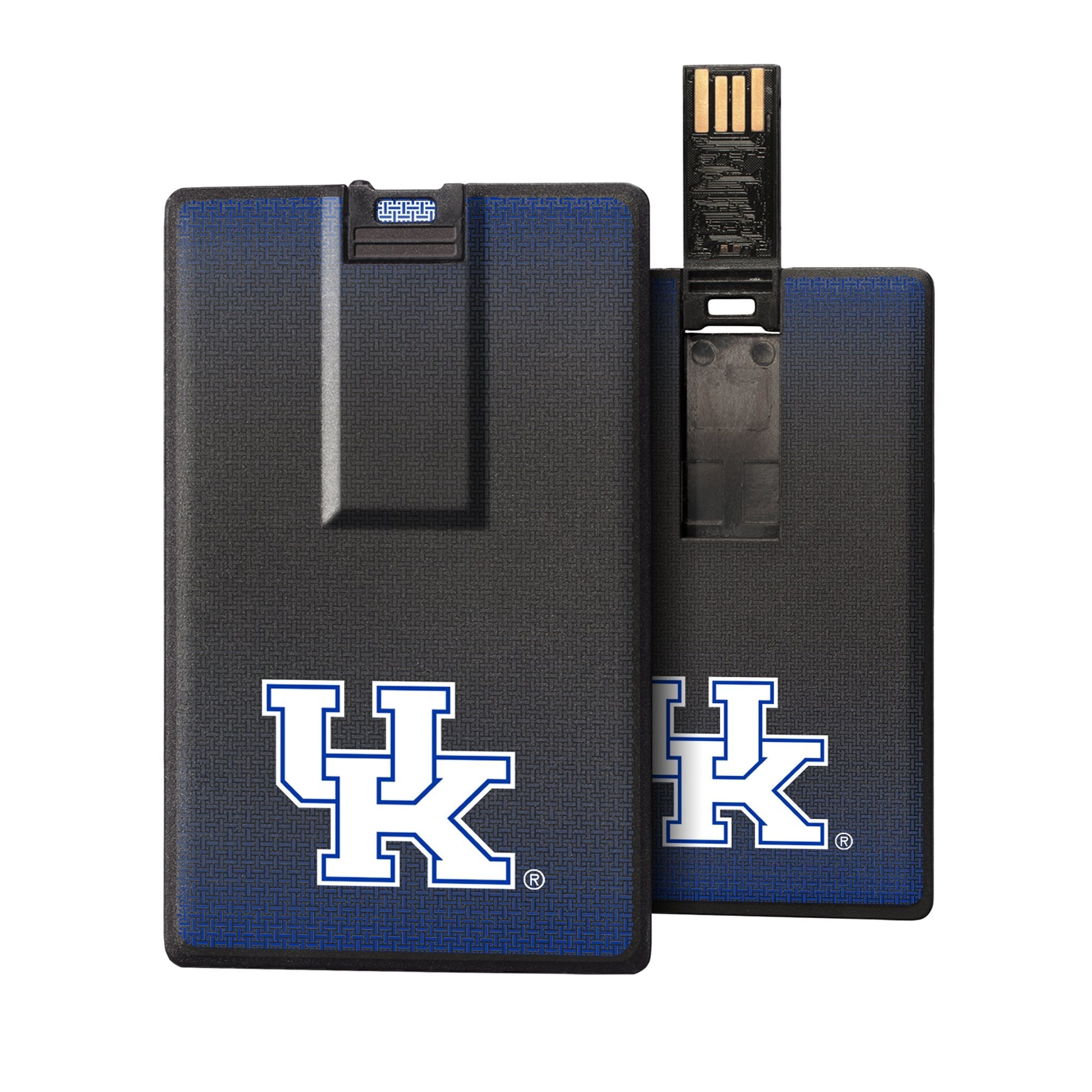 Kentucky Wildcats Linen Credit Card USB Drive 32GB - Sports Gifts, Sports Memorabilia, Sports Collectibles, Fan Shop