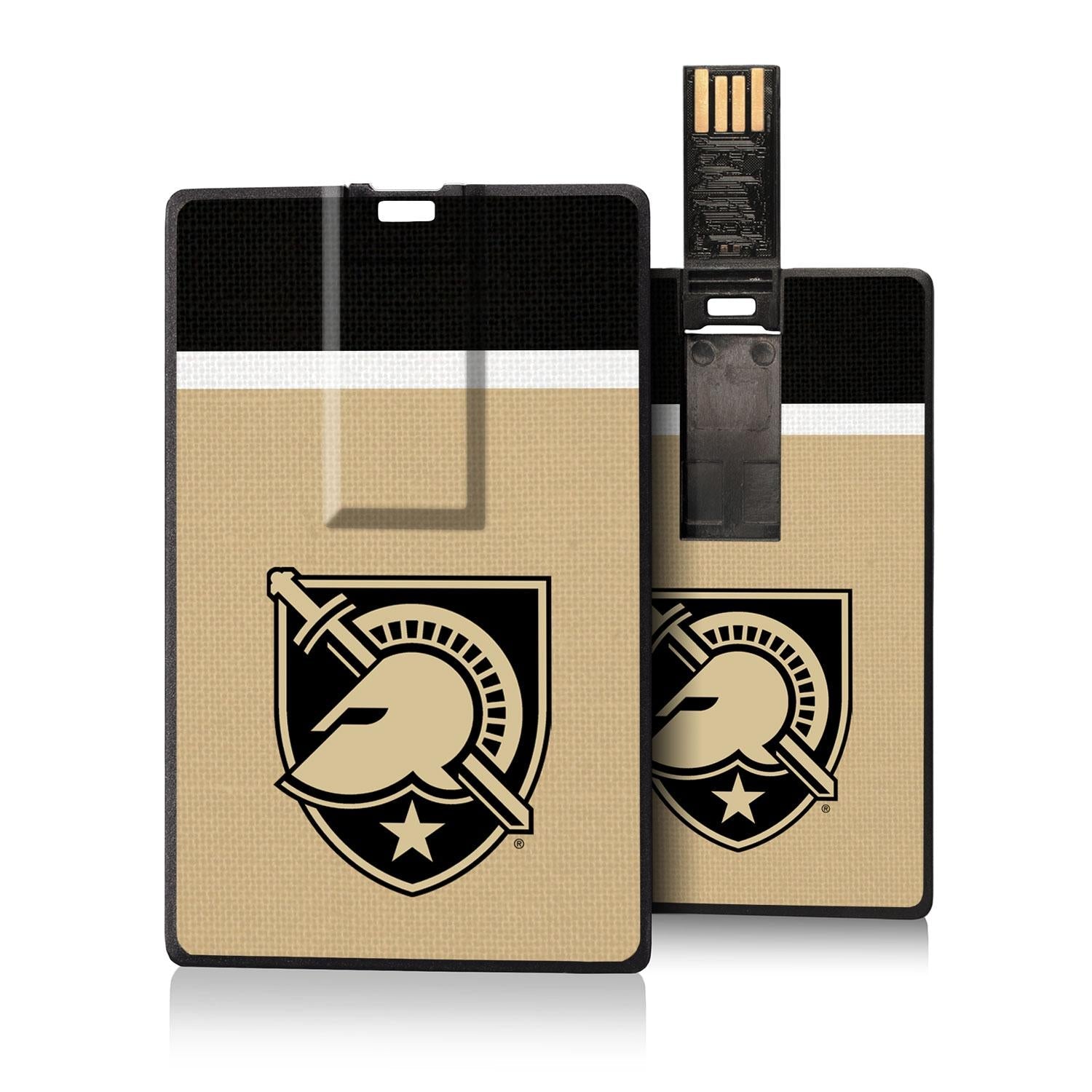 Army Academy Black Knights Stripe Credit Card USB Drive 32GB - Sports Gifts, Sports Memorabilia, Sports Collectibles, Fan Shop