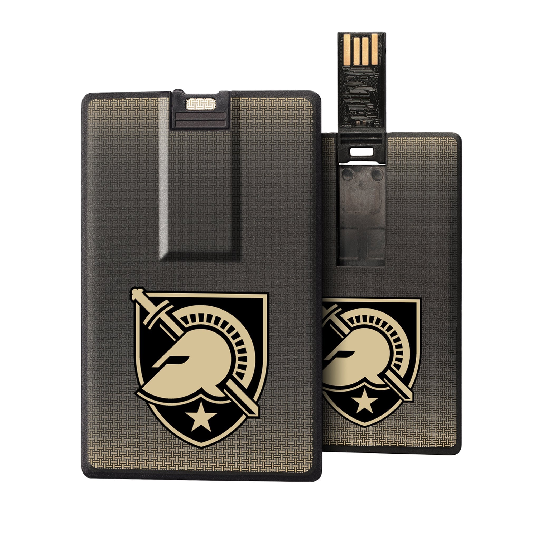 Army Academy Black Knights Linen Credit Card USB Drive 32GB - Sports Gifts, Sports Memorabilia, Sports Collectibles, Fan Shop