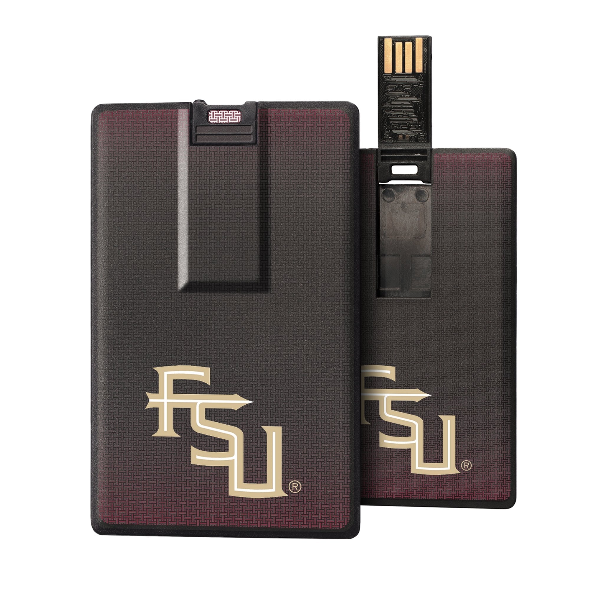 Florida State Seminoles Linen Credit Card USB Drive 32GB - Sports Gifts, Sports Memorabilia, Sports Collectibles, Fan Shop