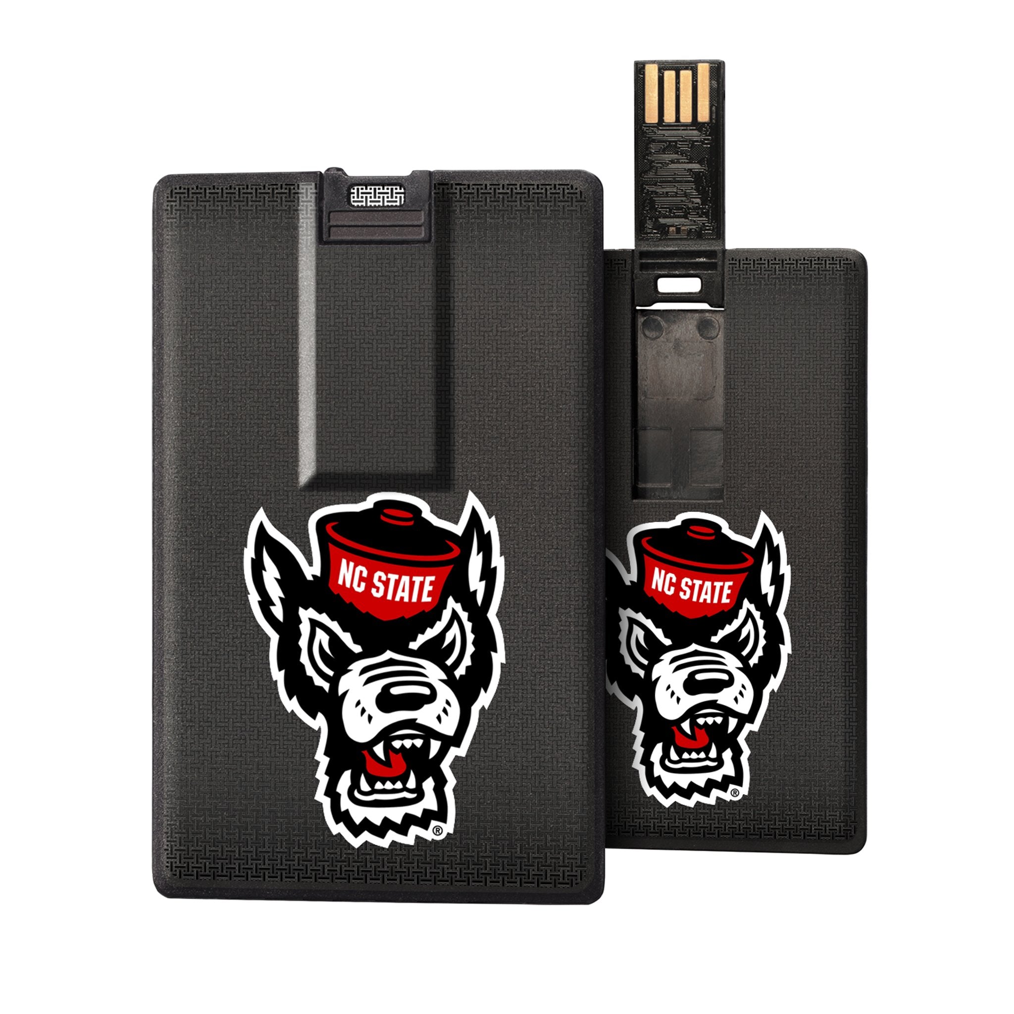 North Carolina State Wolfpack Linen Credit Card USB Drive 32GB - Sports Gifts, Sports Memorabilia, Sports Collectibles, Fan Shop