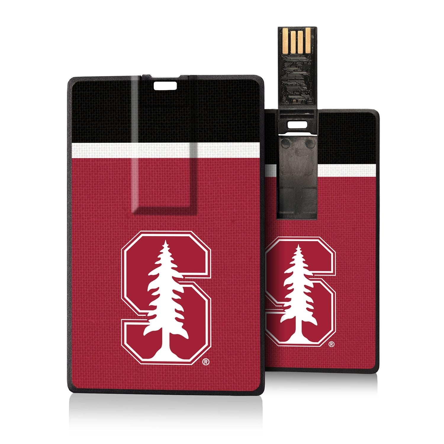 Stanford Cardinal Stripe Credit Card USB Drive 32GB - Sports Gifts, Sports Memorabilia, Sports Collectibles, Fan Shop