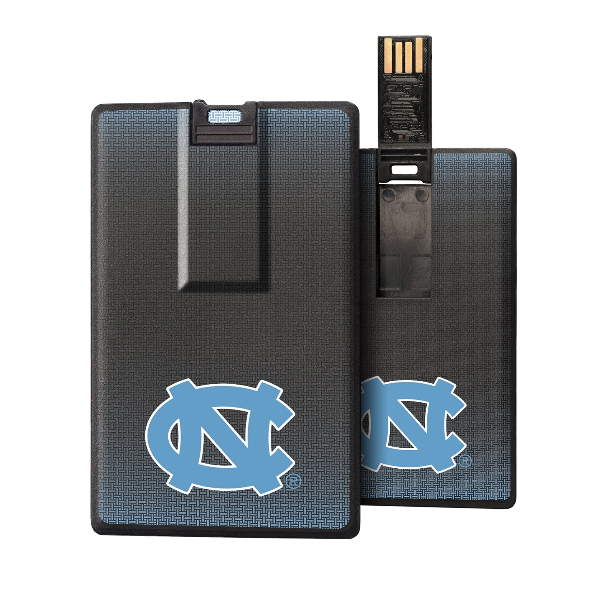 North Carolina Tar Heels Linen Credit Card USB Drive 32GB - Sports Gifts, Sports Memorabilia, Sports Collectibles, Fan Shop
