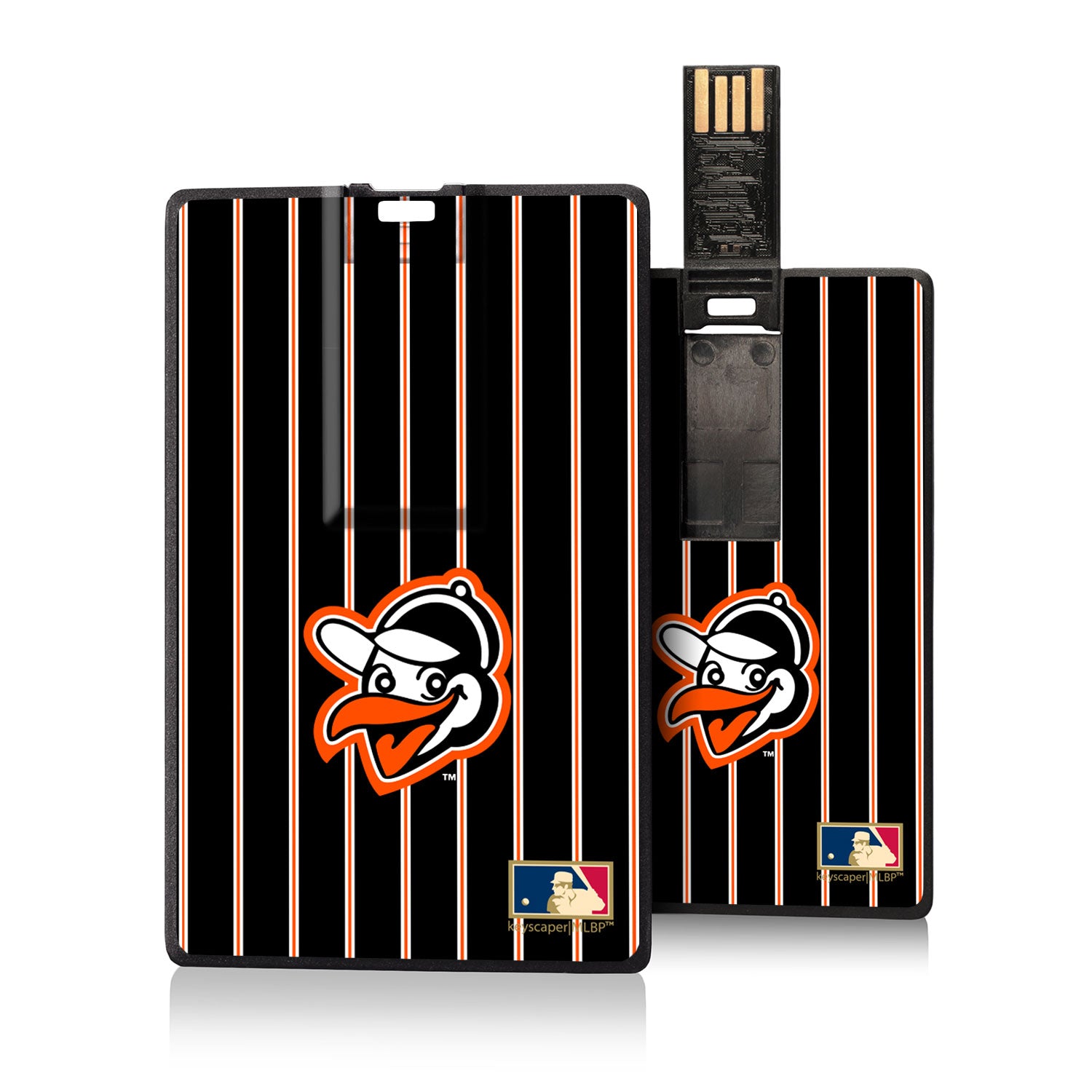 Baltimore Orioles 1955 - Cooperstown Collection Pinstripe Credit Card USB Drive 16GB - Sports Gifts, Sports Memorabilia, Sports Collectibles, Fan Shop