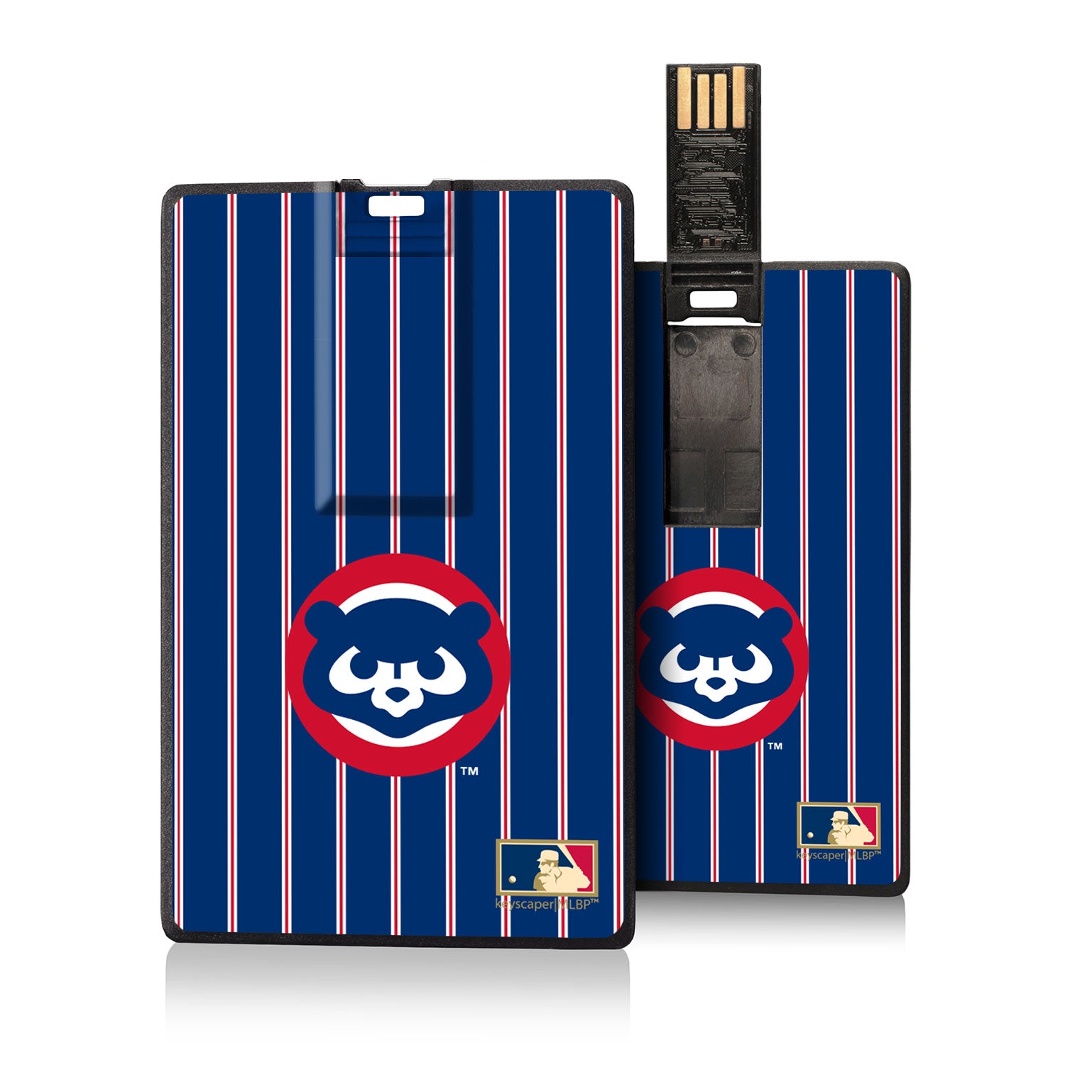 Chicago Cubs Home 1979-1998 - Cooperstown Collection Pinstripe Credit Card USB Drive 16GB - Sports Gifts, Sports Memorabilia, Sports Collectibles, Fan Shop
