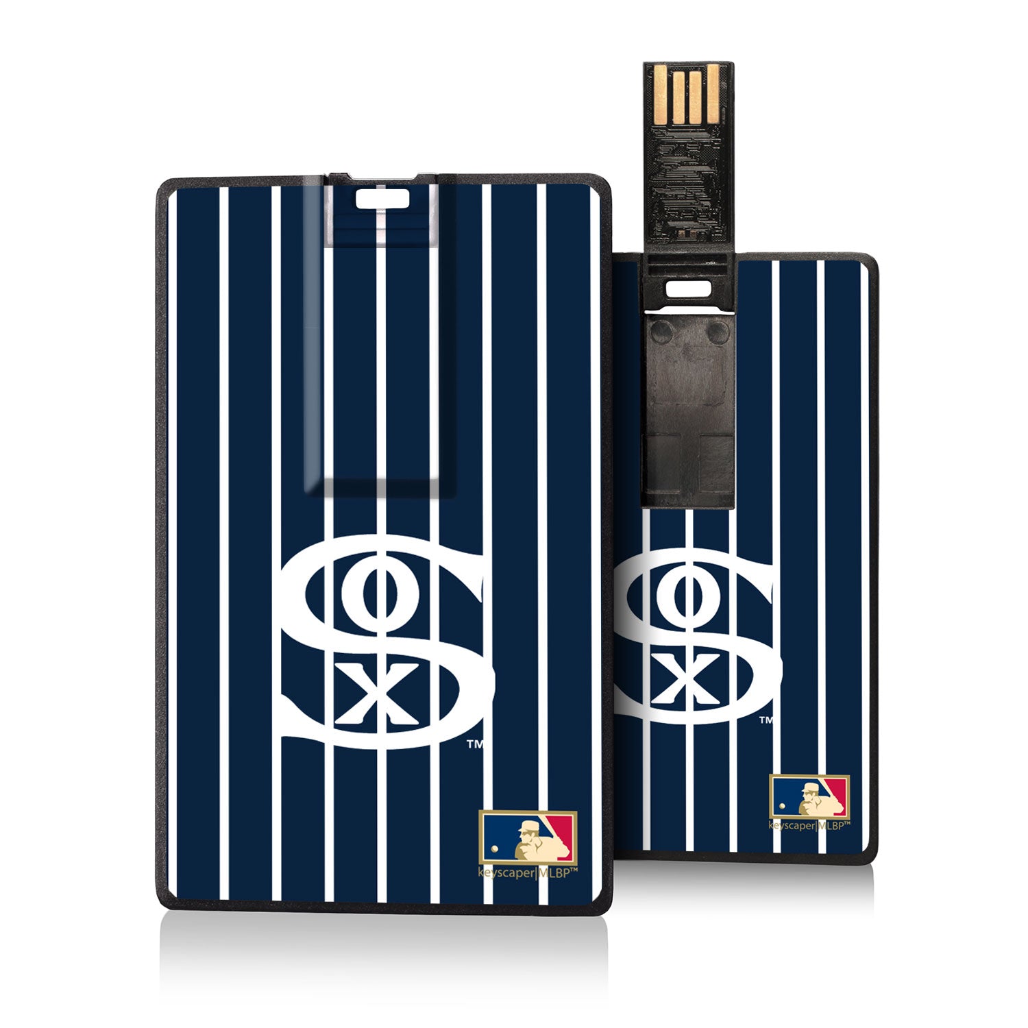 Chicago White Sox Road 1919-1921 - Cooperstown Collection Pinstripe Credit Card USB Drive 16GB - Sports Gifts, Sports Memorabilia, Sports Collectibles, Fan Shop