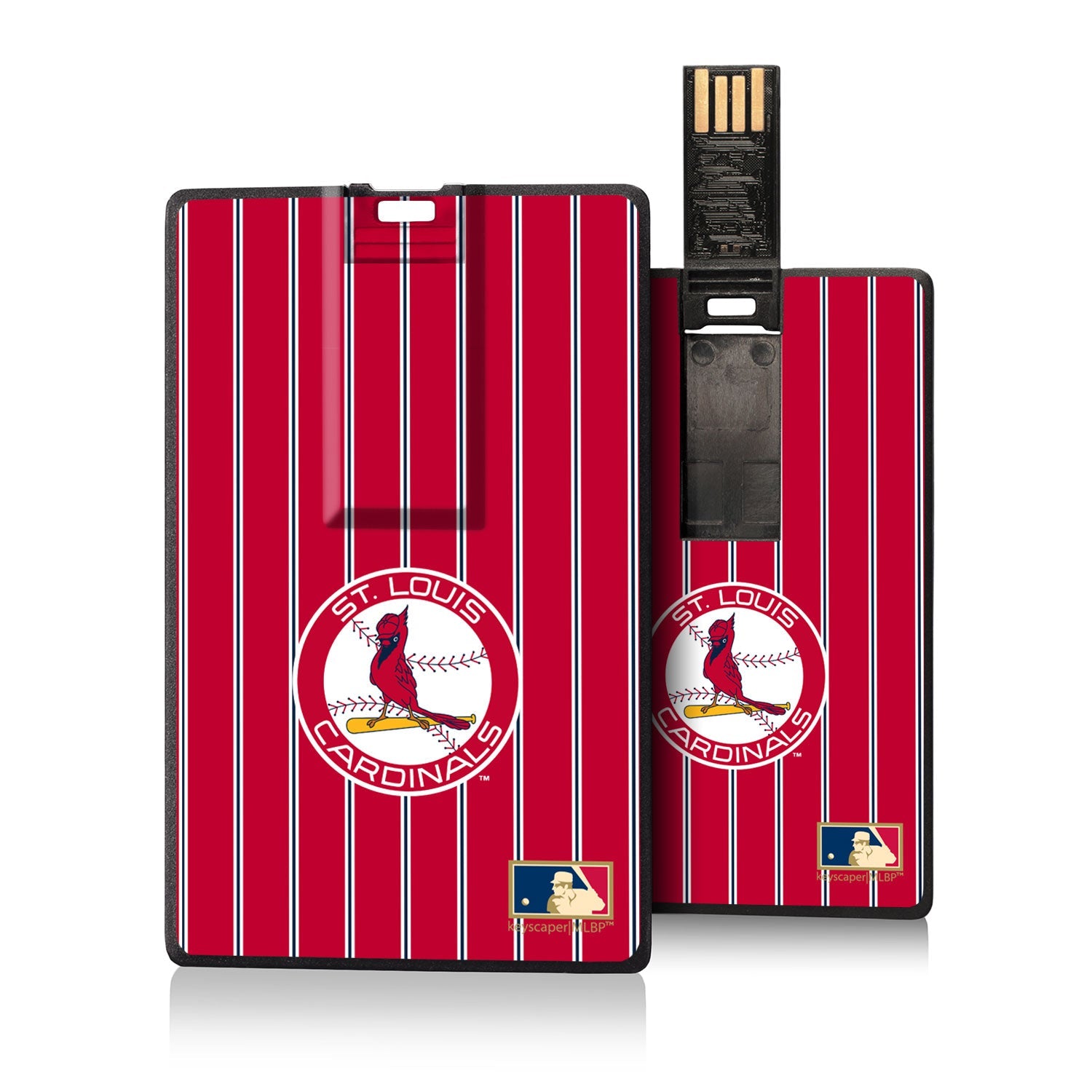 St louis Cardinals 1966-1997 - Cooperstown Collection Pinstripe Credit Card USB Drive 16GB - Sports Gifts, Sports Memorabilia, Sports Collectibles, Fan Shop