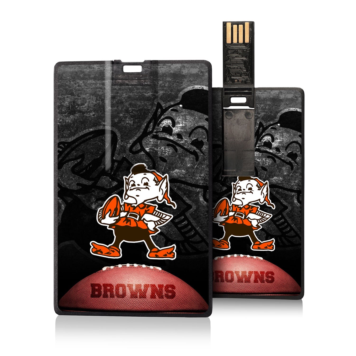 Cleveland Browns Legendary Credit Card USB Drive 32GB - Sports Gifts, Sports Memorabilia, Sports Collectibles, Fan Shop