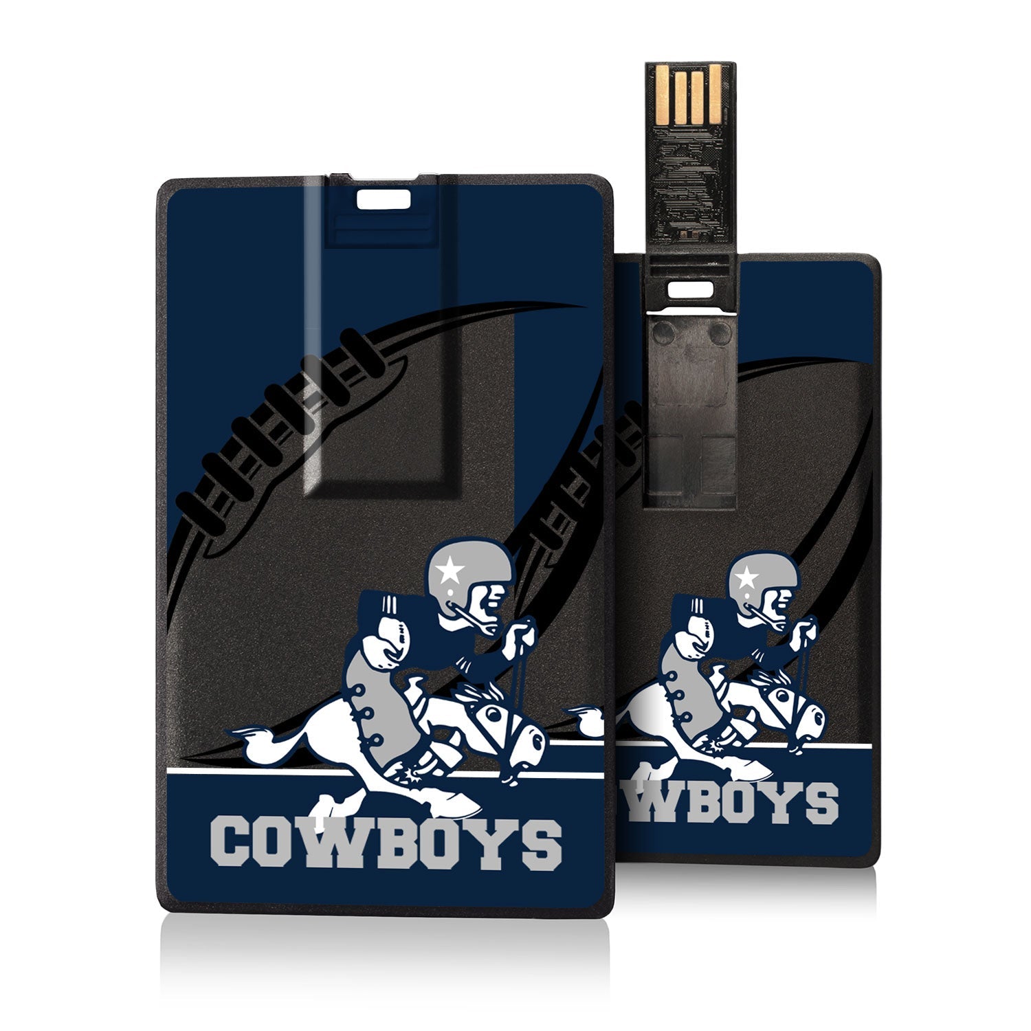 Dallas Cowboys 1966-1969 Historic Collection Passtime Credit Card USB Drive 32GB - Sports Gifts, Sports Memorabilia, Sports Collectibles, Fan Shop
