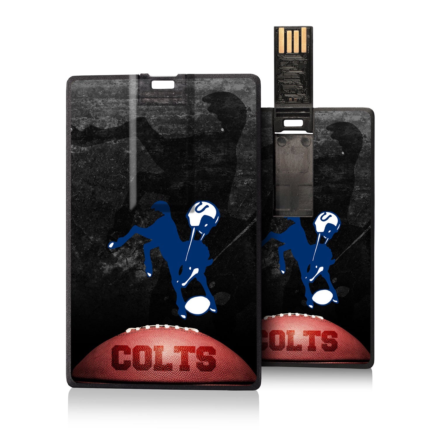 Baltimore Colts 1946 Historic Collection Legendary Credit Card USB Drive 32GB - Sports Gifts, Sports Memorabilia, Sports Collectibles, Fan Shop