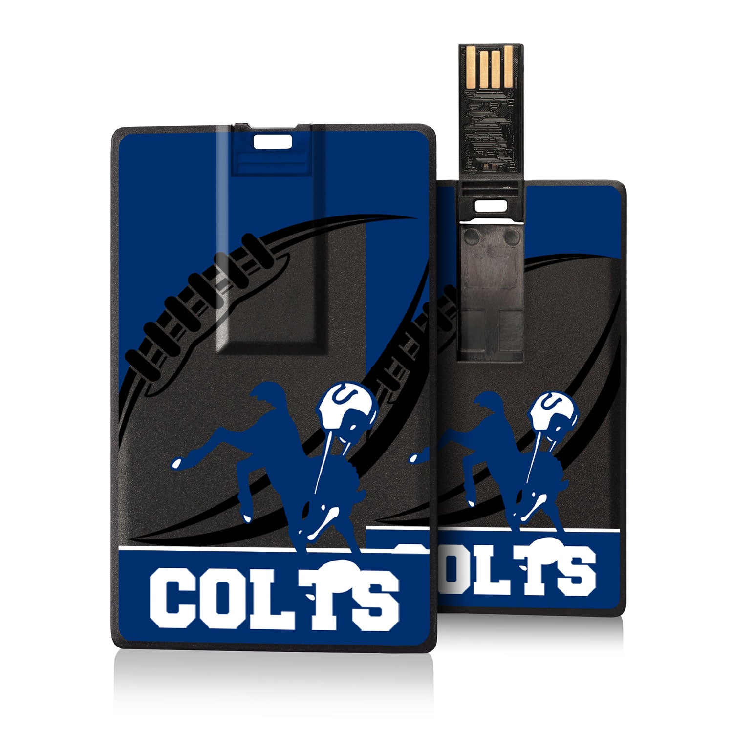 Baltimore Colts 1946 Historic Collection Passtime Credit Card USB Drive 32GB - Sports Gifts, Sports Memorabilia, Sports Collectibles, Fan Shop