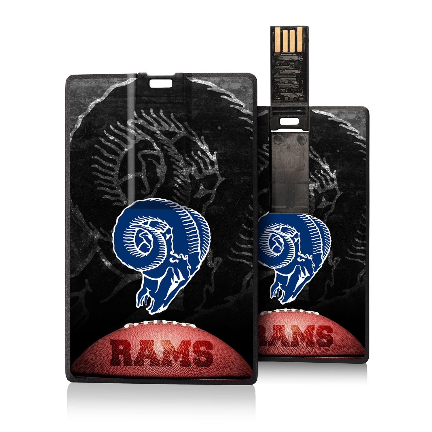 Los Angeles Rams Legendary Credit Card USB Drive 32GB - Sports Gifts, Sports Memorabilia, Sports Collectibles, Fan Shop