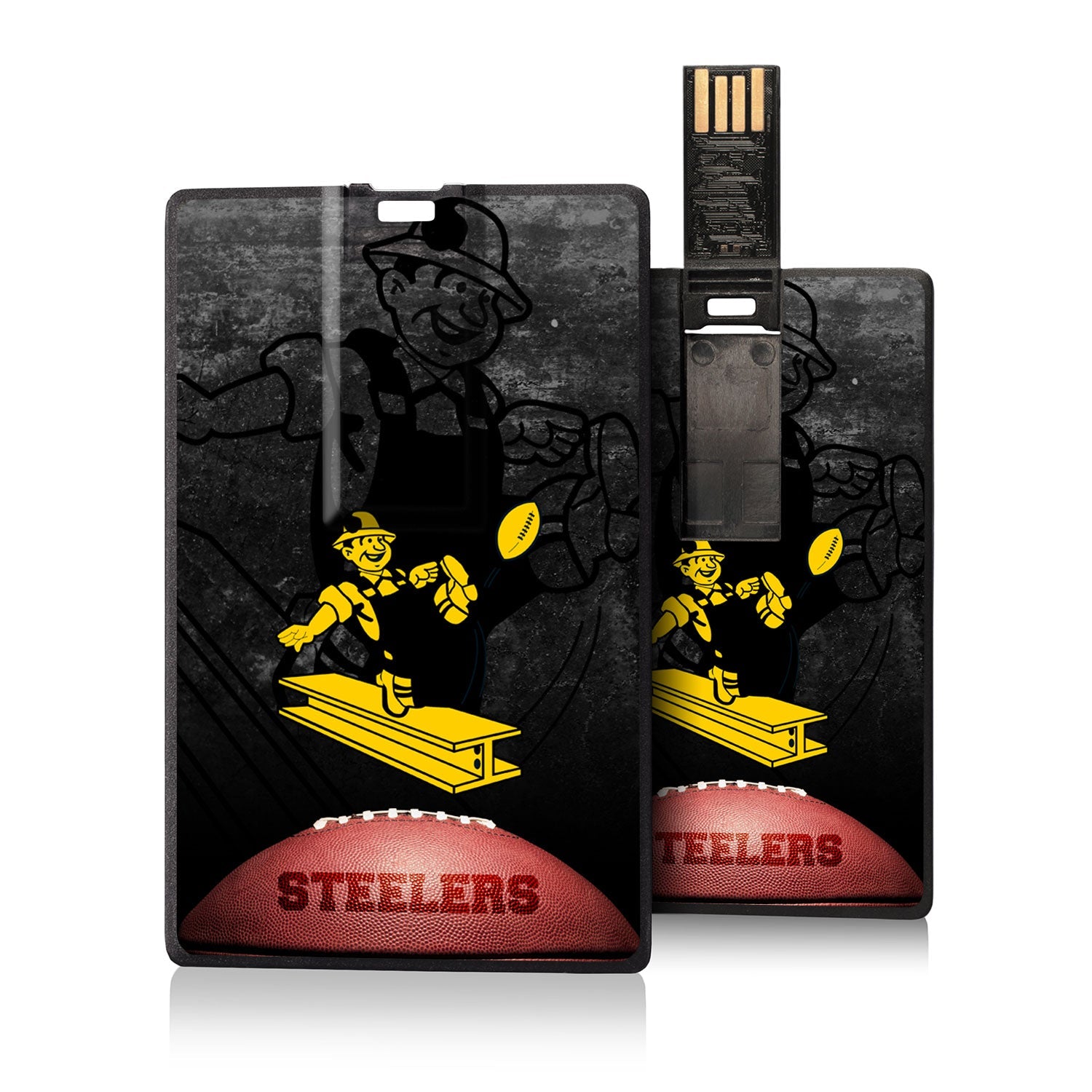 Pittsburgh Steelers 1961 Historic Collection Legendary Credit Card USB Drive 32GB - Sports Gifts, Sports Memorabilia, Sports Collectibles, Fan Shop
