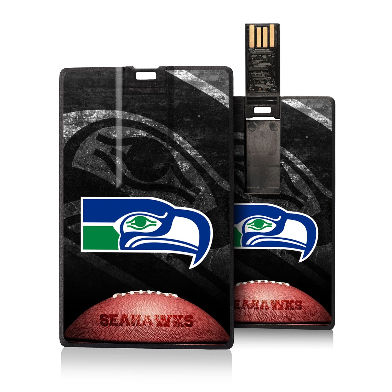 Seattle Seahawks Legendary Credit Card USB Drive 32GB - Sports Gifts, Sports Memorabilia, Sports Collectibles, Fan Shop