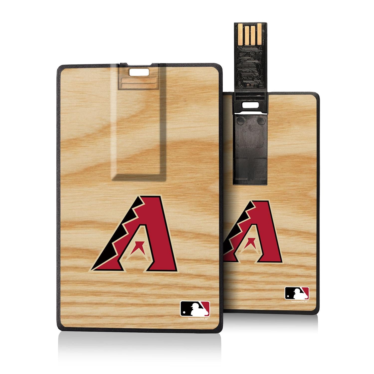 Arizona Diamondbacks Wood Bat Credit Card USB Drive 32GB - Sports Gifts, Sports Memorabilia, Sports Collectibles, Fan Shop