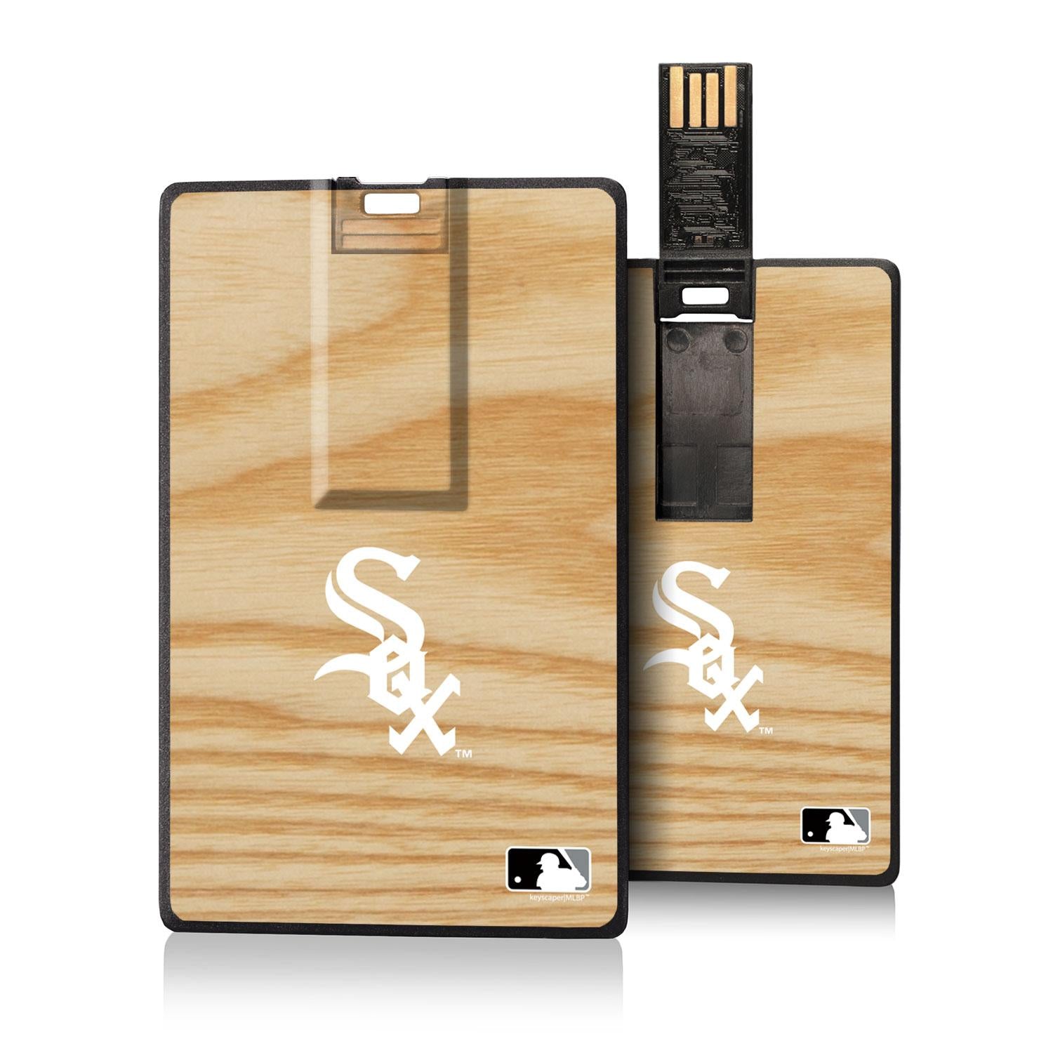 Chicago White Sox Wood Bat Credit Card USB Drive 32GB - Sports Gifts, Sports Memorabilia, Sports Collectibles, Fan Shop