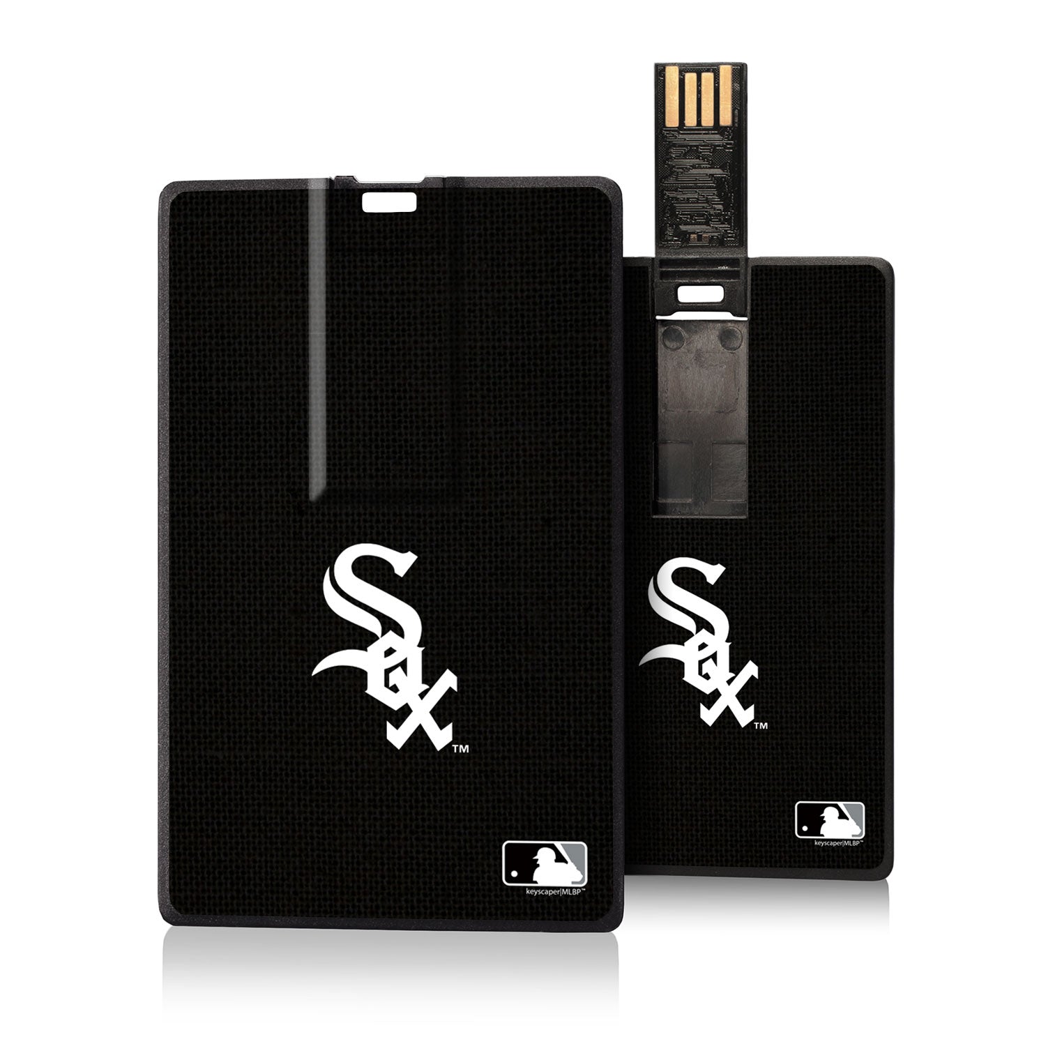 Chicago White Sox White Sox Solid Credit Card USB Drive 16GB - Sports Gifts, Sports Memorabilia, Sports Collectibles, Fan Shop