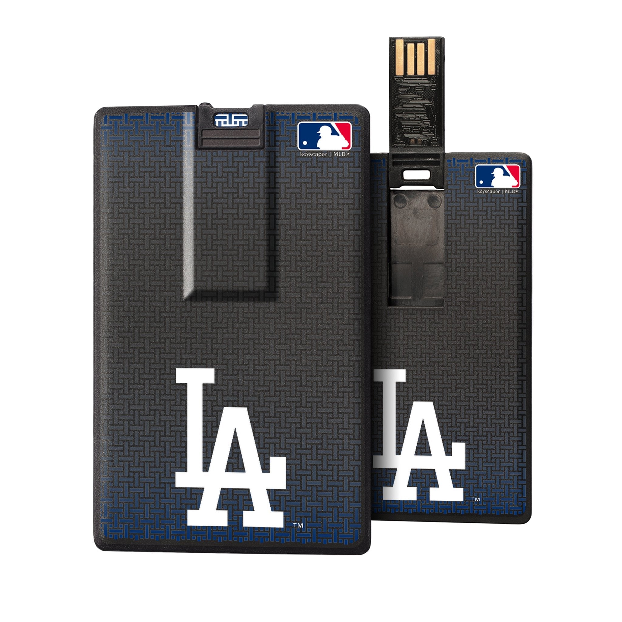 LA Dodgers Linen Credit Card USB Drive 32GB - Sports Gifts, Sports Memorabilia, Sports Collectibles, Fan Shop