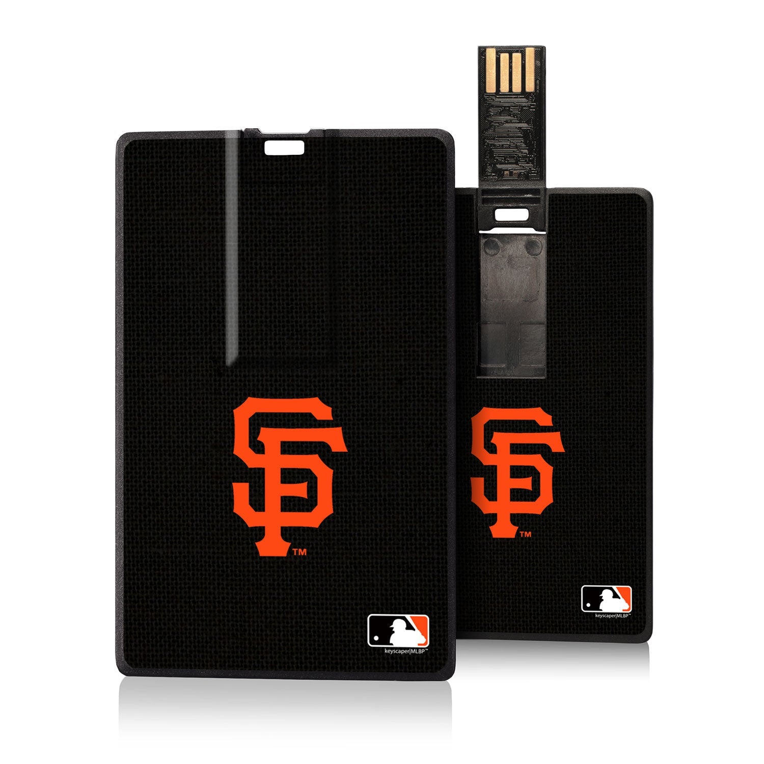 San Fransisco Giants Giants Solid Credit Card USB Drive 16GB - Sports Gifts, Sports Memorabilia, Sports Collectibles, Fan Shop
