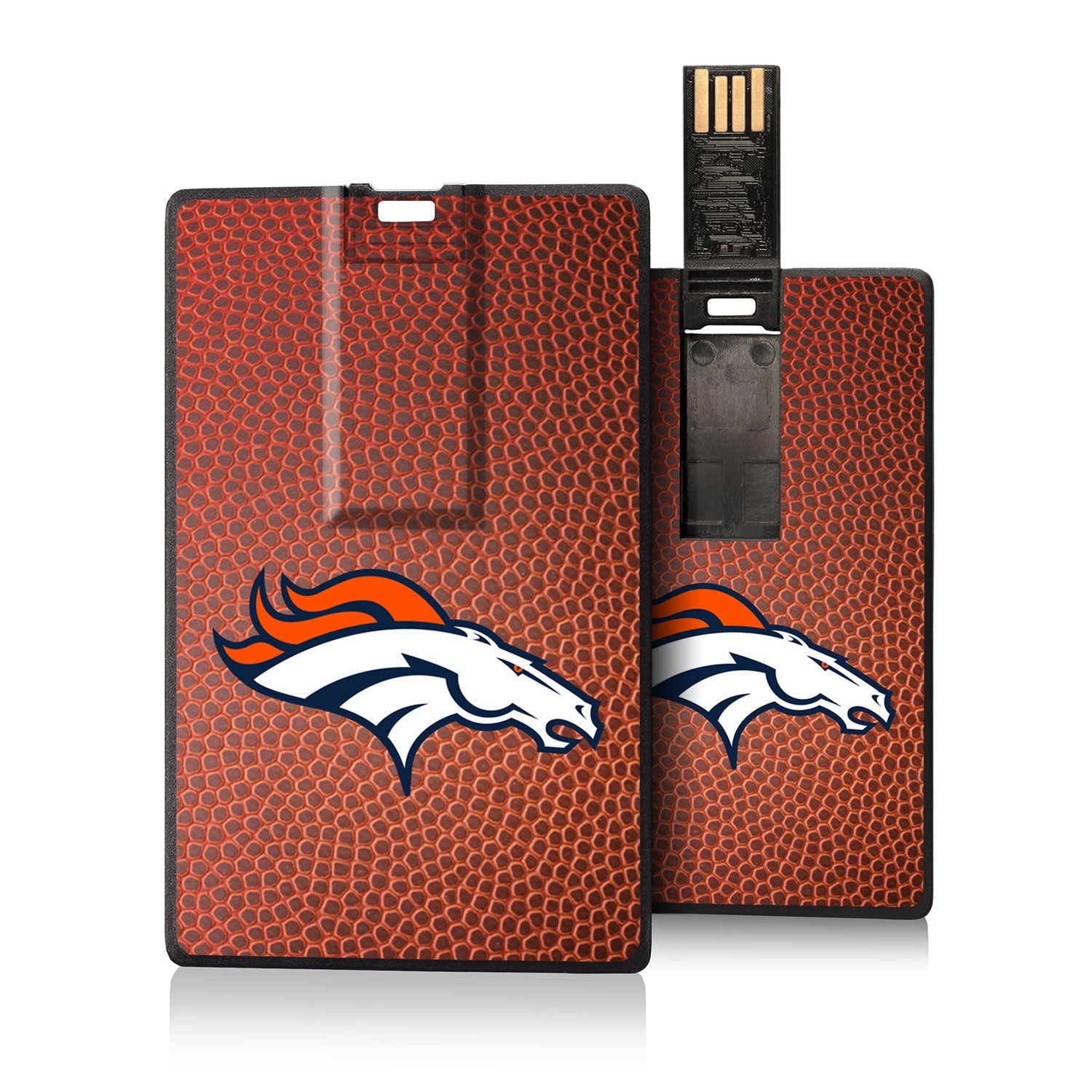Denver Broncos Football Credit Card USB Drive 16GB - Sports Gifts, Sports Memorabilia, Sports Collectibles, Fan Shop