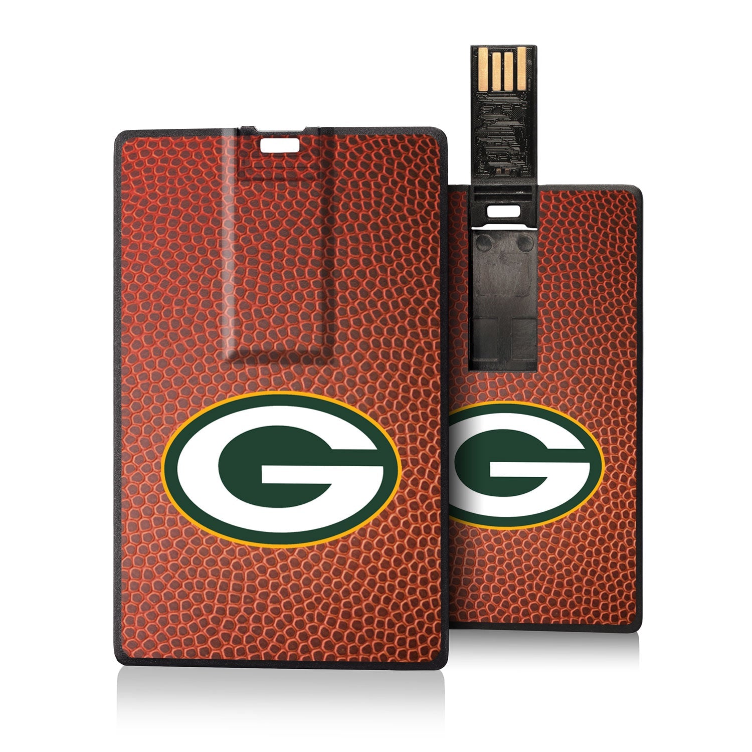 Green Bay Packers Football Credit Card USB Drive 16GB - Sports Gifts, Sports Memorabilia, Sports Collectibles, Fan Shop