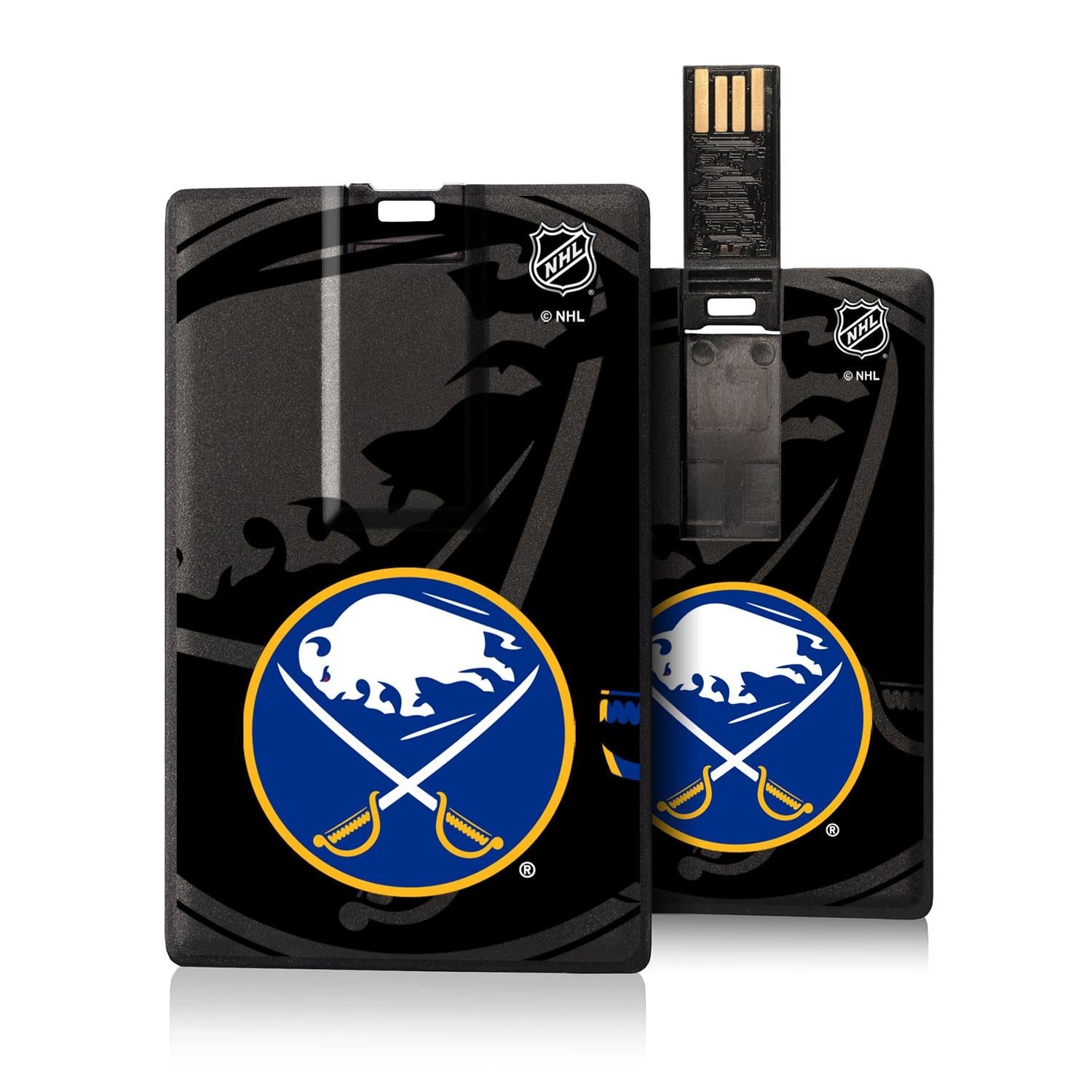 Buffalo Sabres Tilt Credit Card USB Drive 32GB - Sports Gifts, Sports Memorabilia, Sports Collectibles, Fan Shop