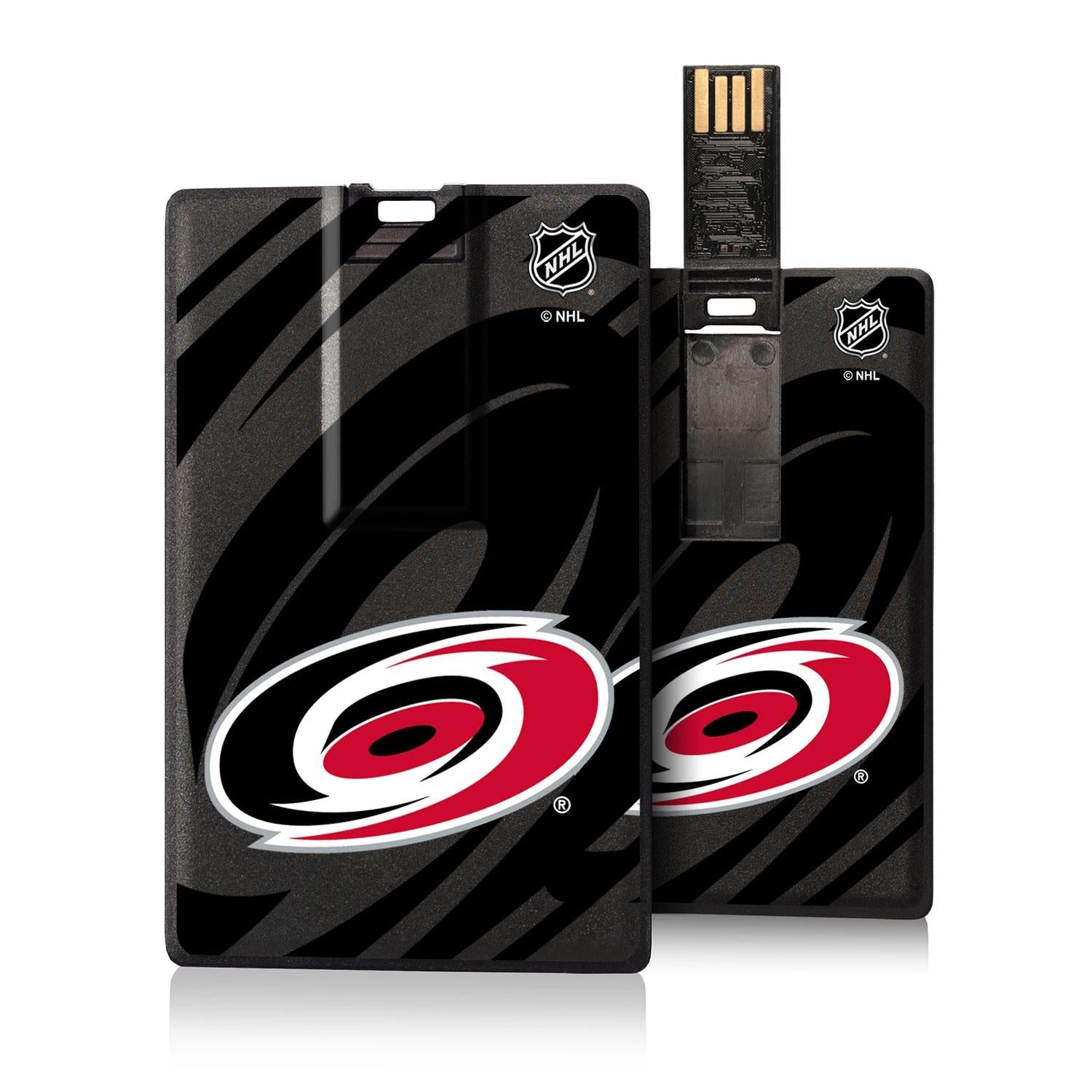 Carolina Hurricanes Tilt Credit Card USB Drive 32GB - Sports Gifts, Sports Memorabilia, Sports Collectibles, Fan Shop